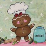 PJ Paint Party-Gingerbread Chef